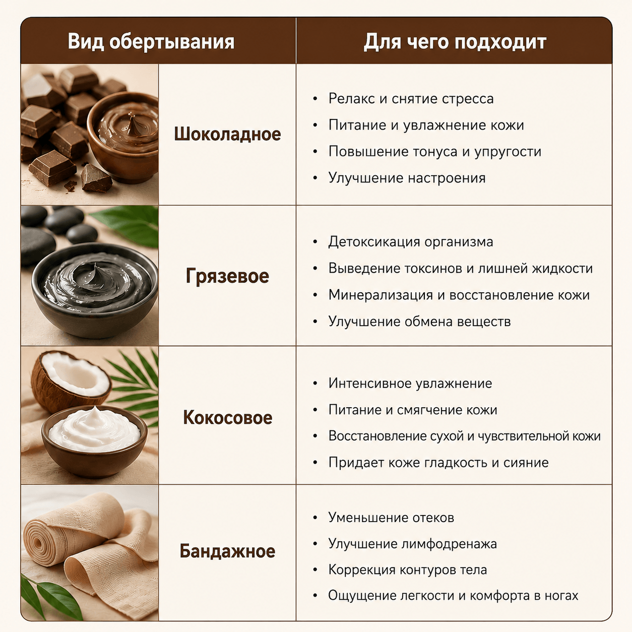 обертывания от целлюлита для салонов красоты Ника и Африка